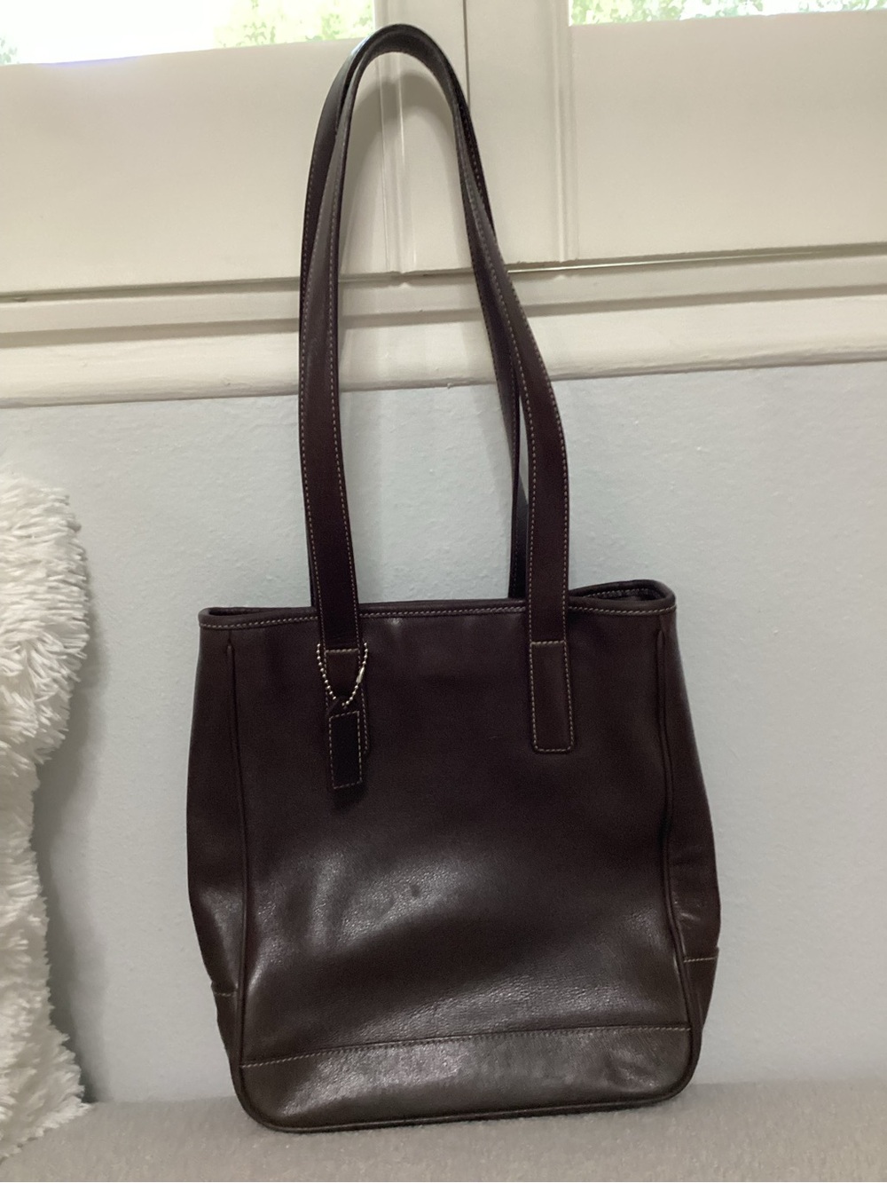 Coach Vintage Soho collection Brown Leather Tote Shopper Shoulder Straps